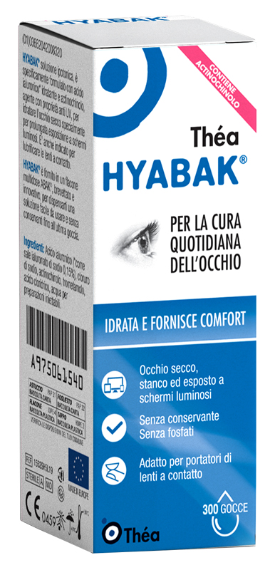 HYABAK SOLUZIONE OFTALMICA 10 ML - Farmacia Murachelli Di Putelli dr. Giovanni