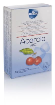 ACEROLA VITAMINA C 80 TAVOLETTE - Farmacia Murachelli Di Putelli dr. Giovanni