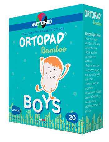CEROTTO OCULARE PER ORTOTTICA ORTOPAD BOYS 5X6,7 CM 20 PEZZI - Farmacia Murachelli Di Putelli dr. Giovanni