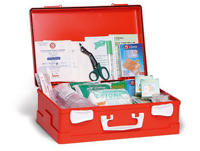 PACCHETTO DI MEDICAZIONE REINTEGRO DEL PACCO BASE COMPLETO ALLEGATO1 DM 388 DEL 15/07/2003 - Farmacia Murachelli Di Putelli dr. Giovanni