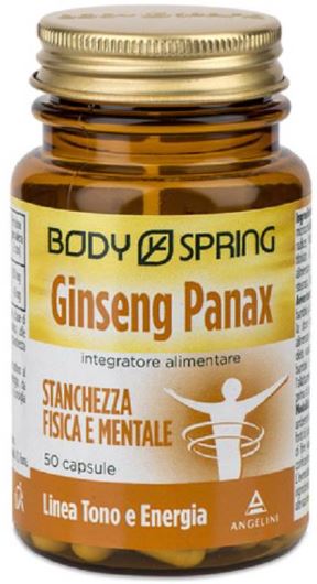 BODY SPRING GINSENG 50 CAPSULE - Farmacia Murachelli Di Putelli dr. Giovanni