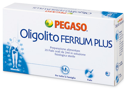 OLIGOLITO FERRUM PLUS 20 FIALE 2 ML - Farmacia Murachelli Di Putelli dr. Giovanni