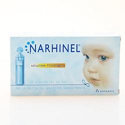 SOLUZIONE FISIOLOGICA PER ASPIRATORE NASALE NARHINEL 20 FIALE DA 5ML - Farmacia Murachelli Di Putelli dr. Giovanni