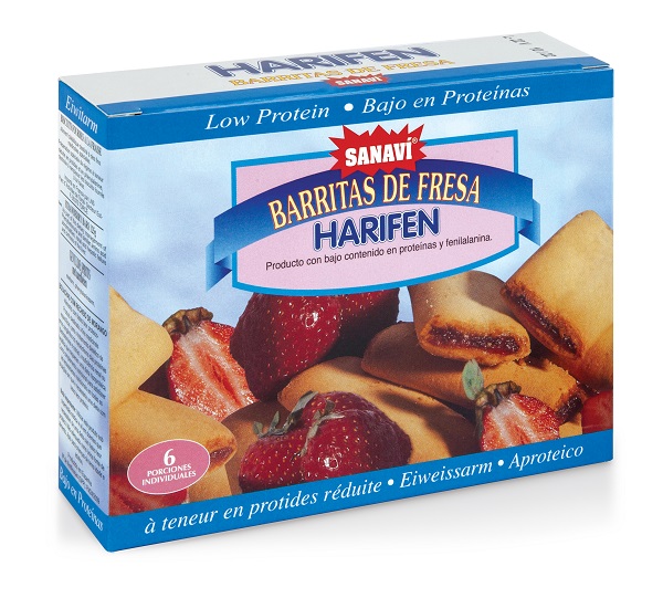HARIFEN SNACK FRAGOLA 125 G - Farmacia Murachelli Di Putelli dr. Giovanni