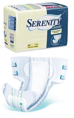 PANNOLONE PER INCONTINENZA SERENITY CLASSIC SUPER TAGLIA EXTRA LARGE 15 PEZZI - Farmacia Murachelli Di Putelli dr. Giovanni
