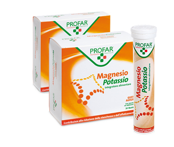 PROFAR MAGNESIO POTASSIO 20 BUSTINE - Farmacia Murachelli Di Putelli dr. Giovanni