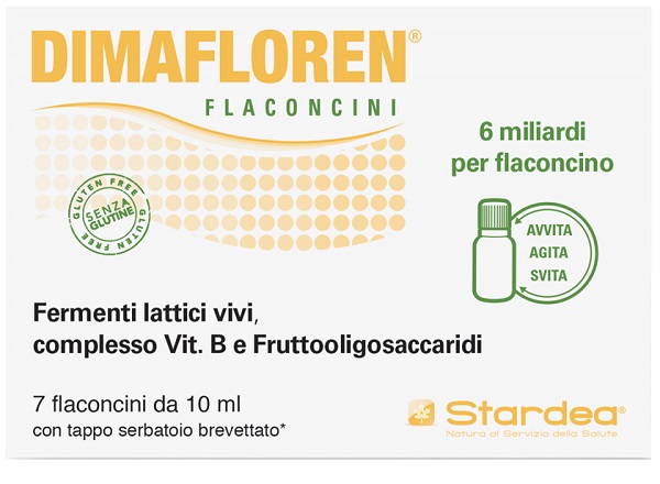 DIMAFLOREN 7 FLACONCINI MONODOSE 10 ML - Farmacia Murachelli Di Putelli dr. Giovanni