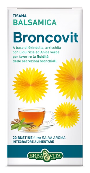 BRONCOVIT TISANA 20 BUSTINE 2G - Farmacia Murachelli Di Putelli dr. Giovanni