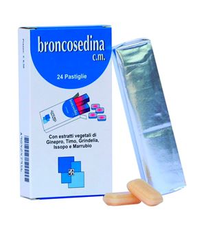 BRONCOSEDINA CM 24 PASTIGLIE 70 G - Farmacia Murachelli Di Putelli dr. Giovanni