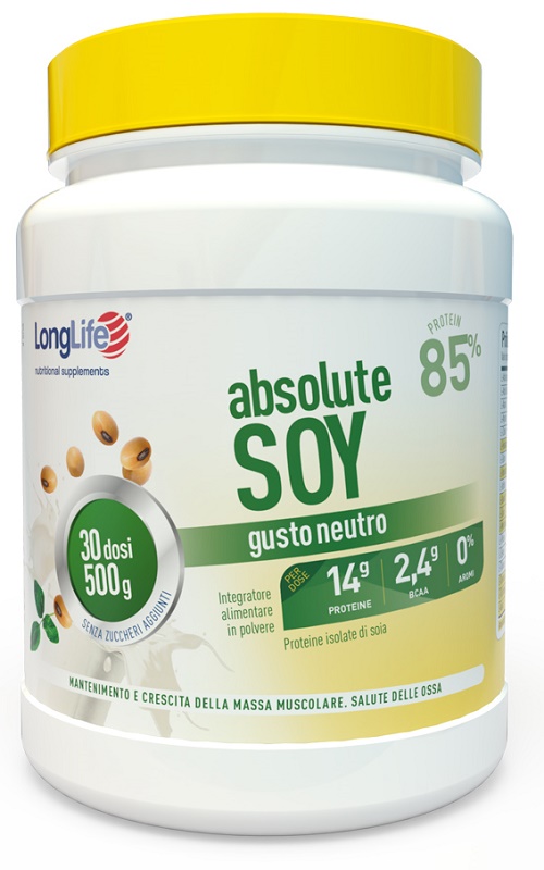 LONGLIFE ABSOLUTE SOY 500 G - Farmacia Murachelli Di Putelli dr. Giovanni
