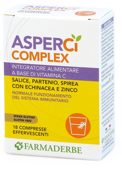 ASPER CI COMPLEX 18 COMPRESSE EFFERVESCENTI - Farmacia Murachelli Di Putelli dr. Giovanni