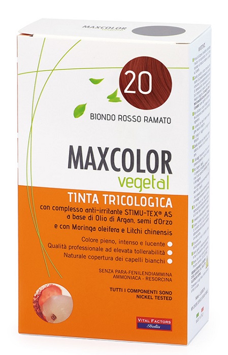 MAX COLOR VEGETAL 20 TINTURA 140 ML - Farmacia Murachelli Di Putelli dr. Giovanni