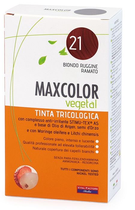 MAX COLOR VEGETAL 21 TINTURA 140 ML - Farmacia Murachelli Di Putelli dr. Giovanni