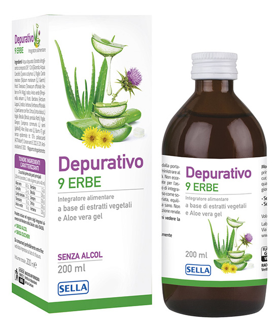DEPURATIVO 9 ERBE 200 ML - Farmacia Murachelli Di Putelli dr. Giovanni
