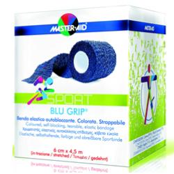 BENDA ELASTICA AUTOBLOCCANTE MASTER-AID SPORT BLUGRIP 4X4,5 - Farmacia Murachelli Di Putelli dr. Giovanni