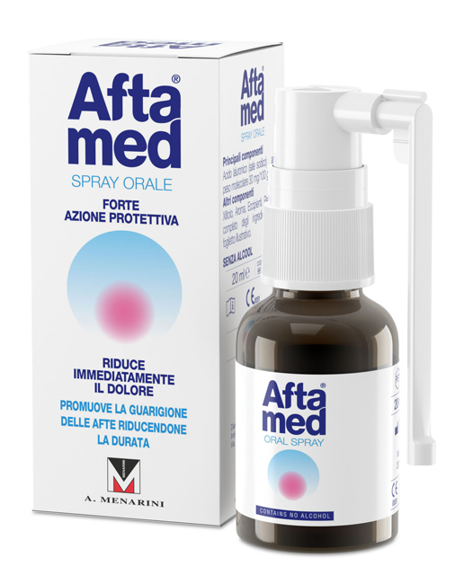 AFTAMED SPRAY FLACONE 20 ML - Farmacia Murachelli Di Putelli dr. Giovanni