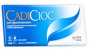 CADICIOC TAVOLETTA LATTE CON GLUCOMANNANO 100 G - Farmacia Murachelli Di Putelli dr. Giovanni