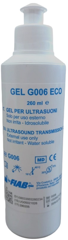 GEL PER APPARECCHI AD ULTRASUONI 260 ML - Farmacia Murachelli Di Putelli dr. Giovanni