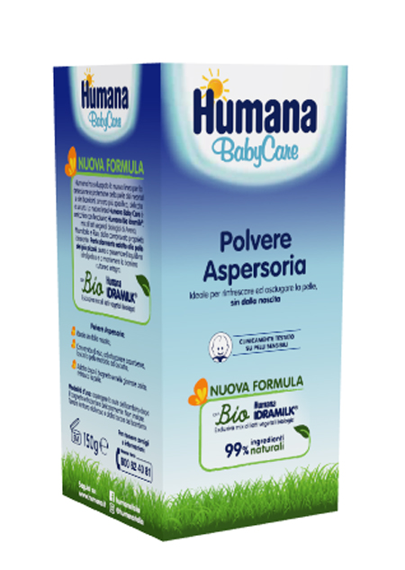 HUMANA BABY CARE POLVERE ASPERSORIA 150 G - Farmacia Murachelli Di Putelli dr. Giovanni