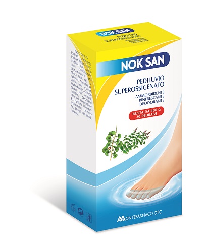 NOK SAN PEDILUVIO SUPEROSSIGENATO 400 G - Farmacia Murachelli Di Putelli dr. Giovanni