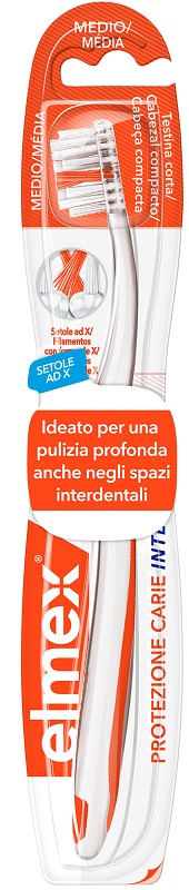 ELMEX INTERX SPAZZOLINO PROTEZIONE CARIE TESTINA CORTA - Farmacia Murachelli Di Putelli dr. Giovanni