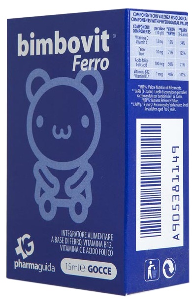 BIMBOVIT FERRO GOCCE 15 ML - Farmacia Murachelli Di Putelli dr. Giovanni