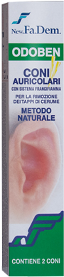 ODOBEN CONO PER PULIZIA AURICOLARE 2 PEZZI - Farmacia Murachelli Di Putelli dr. Giovanni