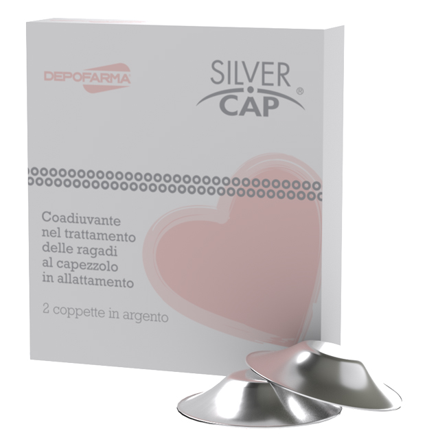 SILVER CAP COPPETTE IN ARGENTO COPRI CAPEZZOLI PER ALLATTAMENTO 2 PEZZI - Farmacia Murachelli Di Putelli dr. Giovanni