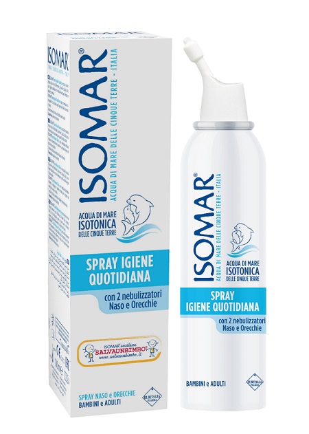 SOLUZIONE ACQUA DI MARE ISOMAR SPRAY IGIENE QUOTIDIANA 100 ML - Farmacia Murachelli Di Putelli dr. Giovanni