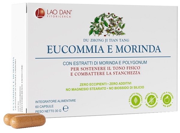 EUCOMMIA MORINDA 60 CAPSULE - Farmacia Murachelli Di Putelli dr. Giovanni