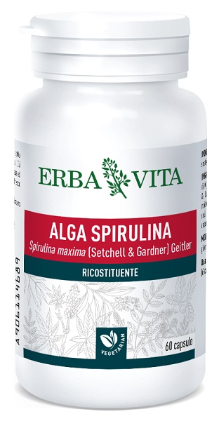 ALGA SPIRULINA 60 CAPSULE 450 MG - Farmacia Murachelli Di Putelli dr. Giovanni