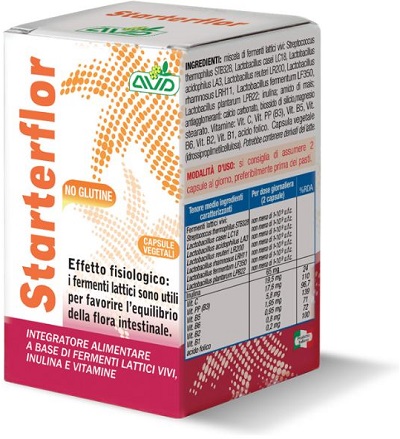 STARTERFLOR 25 CAPSULE - Farmacia Murachelli Di Putelli dr. Giovanni