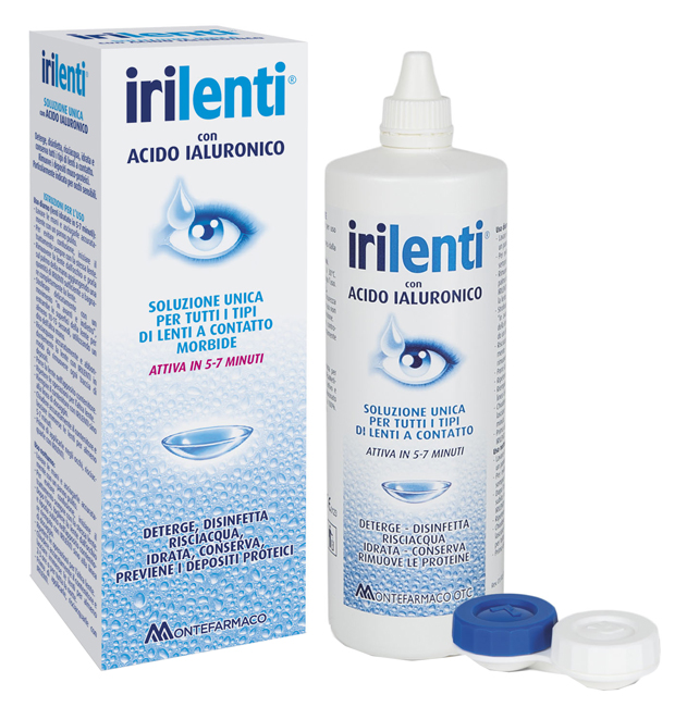 SOLUZIONE UNICA PER LENTI A CONTATTO IRILENTI 300ML - Farmacia Murachelli Di Putelli dr. Giovanni