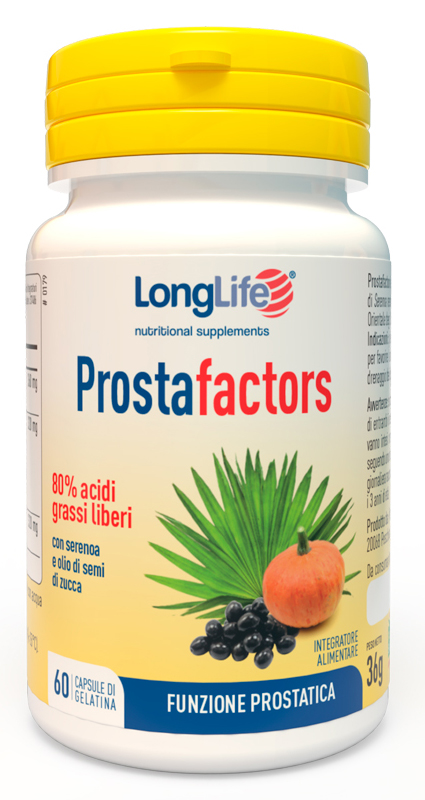 LONGLIFE PROSTAFACTORS 60 CAPSULE - Farmacia Murachelli Di Putelli dr. Giovanni