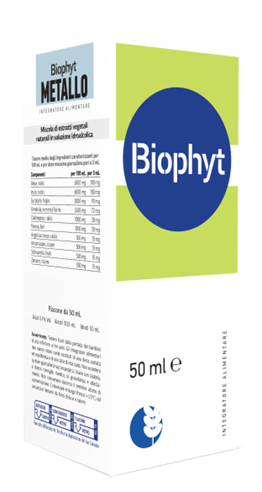 BIOPHYT METALLO 50 ML SOLUZIONE IDROALCOLICA - Farmacia Murachelli Di Putelli dr. Giovanni