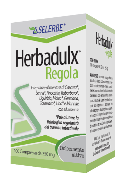 HERBADULX REGOLA 100 COMPRESSE - Farmacia Murachelli Di Putelli dr. Giovanni