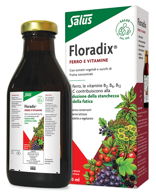 FLORADIX FERRO E VITAMINE 500 ML - Farmacia Murachelli Di Putelli dr. Giovanni