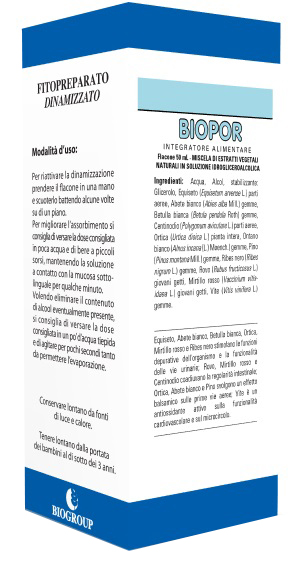 BIOPOR 50 ML SOLUZIONE IDROALCOLICA - Farmacia Murachelli Di Putelli dr. Giovanni