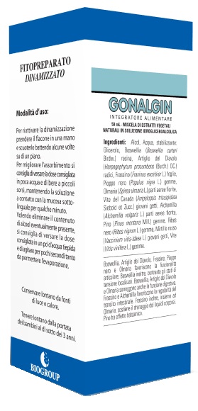 GONALGIN SOLUZIONE IDROALCOLICA 50 ML - Farmacia Murachelli Di Putelli dr. Giovanni