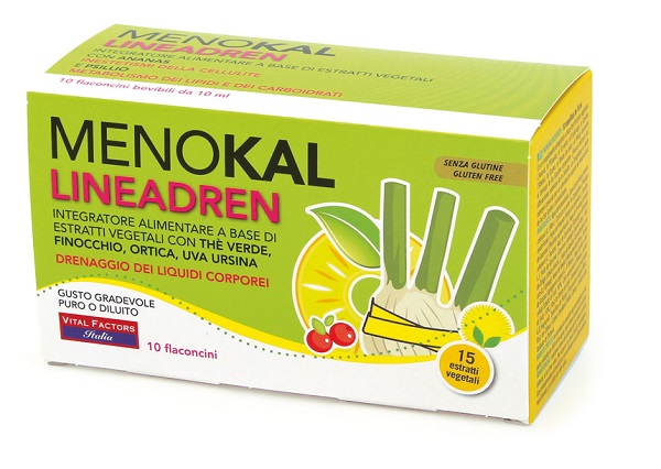 MENOKAL LINEADREN 10 FLACONCINI 10 ML - Farmacia Murachelli Di Putelli dr. Giovanni