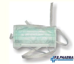 MASCHERINA TNT A 3 VELI CON ELASTICI 50 PEZZI - Farmacia Murachelli Di Putelli dr. Giovanni
