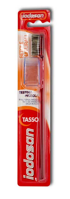 IODOSAN TASSO SPAZZOLINO SETOLE NATURALI - Farmacia Murachelli Di Putelli dr. Giovanni