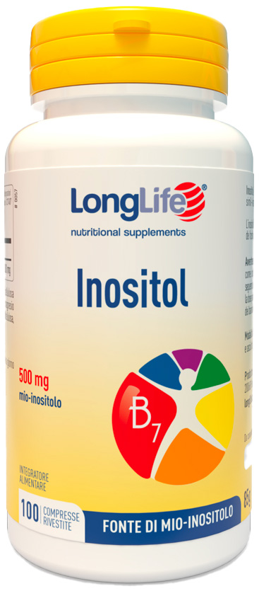 LONGLIFE INOSITOL 100 COMPRESSE RIVESTITE - Farmacia Murachelli Di Putelli dr. Giovanni