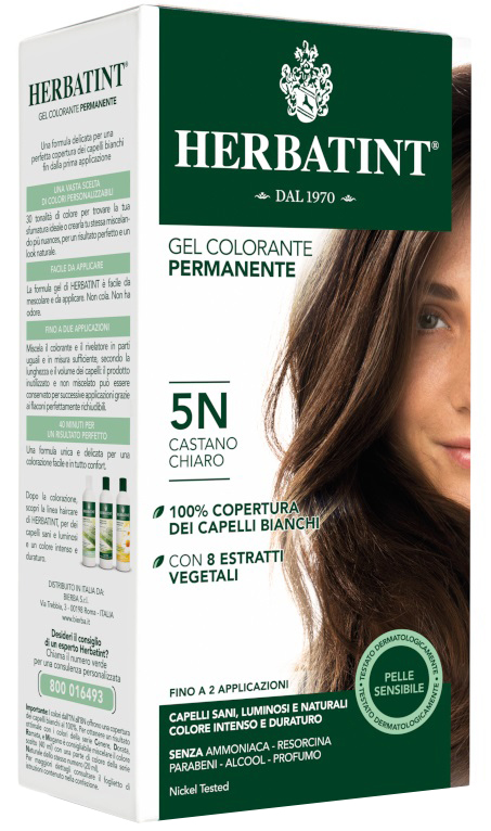 HERBATINT 5N CASTANO CHIARO 150 ML - Farmacia Murachelli Di Putelli dr. Giovanni