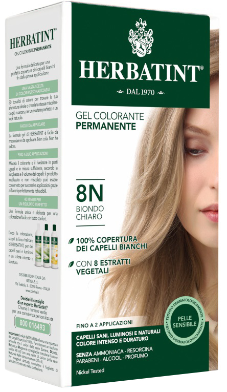 HERBATINT 8N BIONDO CHIARO 150 ML - Farmacia Murachelli Di Putelli dr. Giovanni