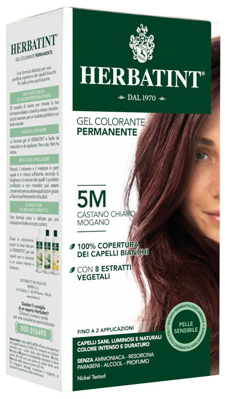 HERBATINT 5M CASTANO CHIARO MOGANO 150 ML - Farmacia Murachelli Di Putelli dr. Giovanni