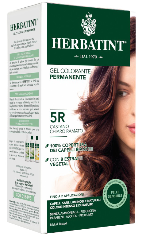 HERBATINT 5R CASTANO CHIARO RAMATO 150 ML - Farmacia Murachelli Di Putelli dr. Giovanni