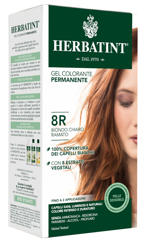 HERBATINT 8R BIONDO CHIARO RAMATO 150 ML - Farmacia Murachelli Di Putelli dr. Giovanni