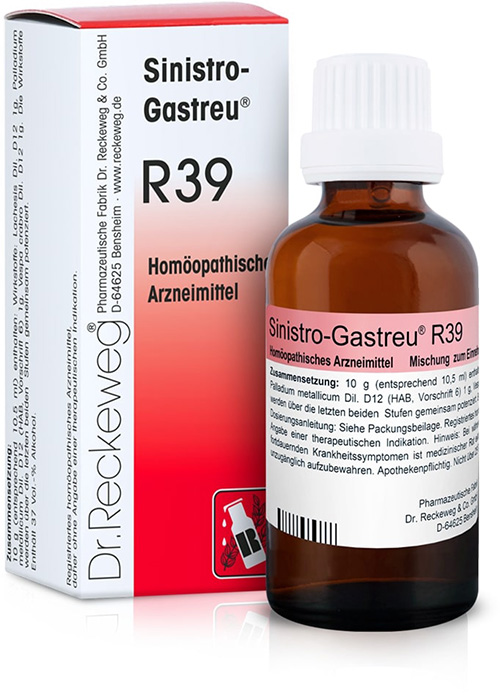 RECKEWEG R39 GOCCE 22 ML - Farmacia Murachelli Di Putelli dr. Giovanni