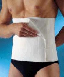 CIZETA ORTO' FLEXA FASCIA POSTOPERATORIA H 27 JOLLY A TRE STRISCE UNITE BIANCO 6 - Farmacia Murachelli Di Putelli dr. Giovanni